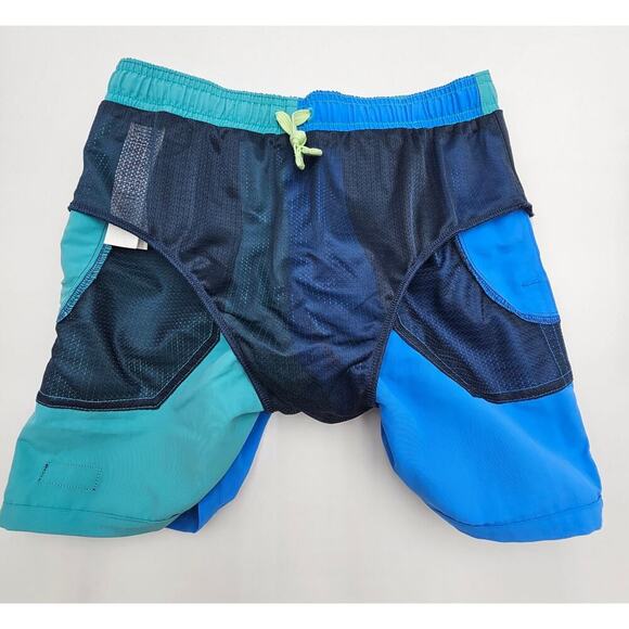 Patagonia Boys Medium (10) - 5"  Baggies Lined Shorts - Subtidal Blue - Picture 4 of 7